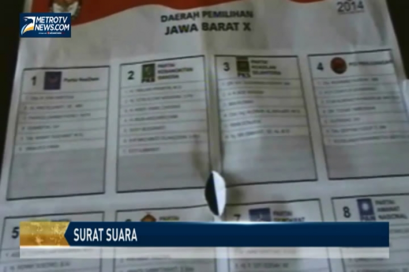 KPU Ciamis Temukan Ribuan Surat Suara Rusak
