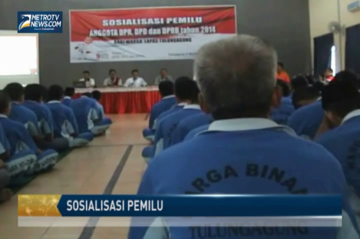Sosialisasi Pemilu Minim, Pemilih di Lapas Rawan Golput  