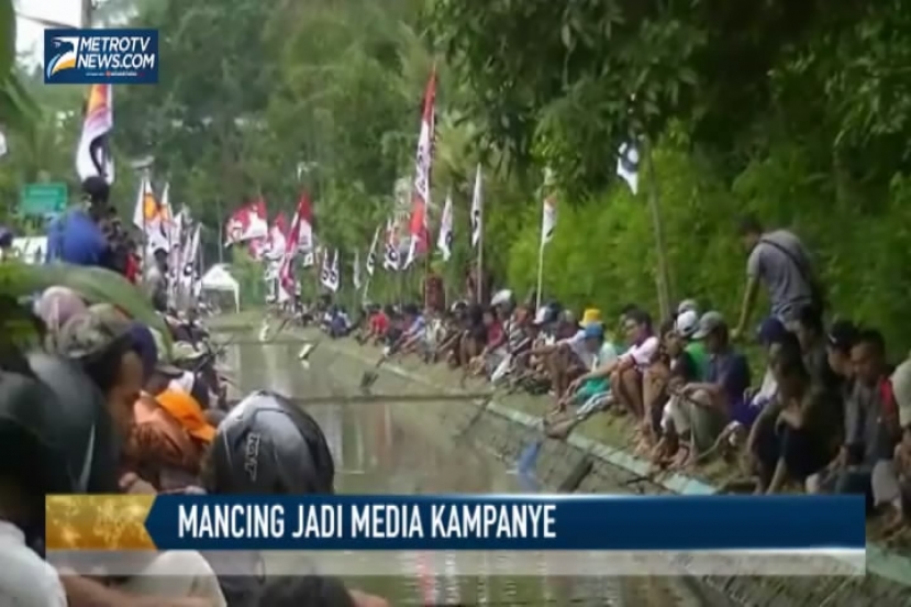 Mancing Mania Jadi Media Kampanye Caleg