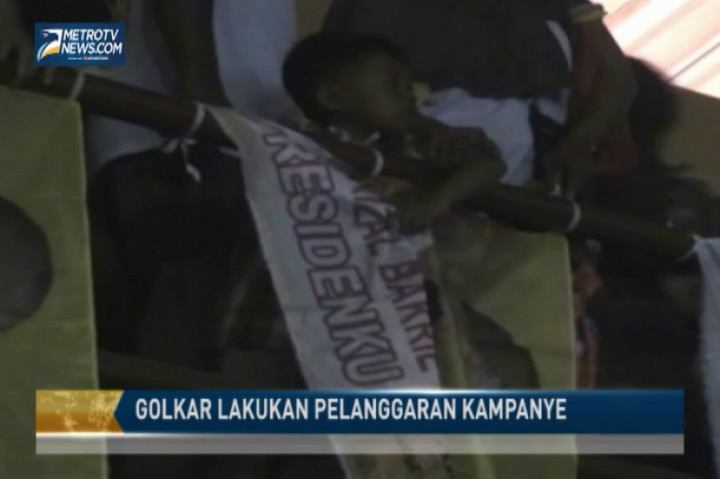 Golkar Dilaporkan ke Bawaslu Terkait Pelanggaran Kampanye