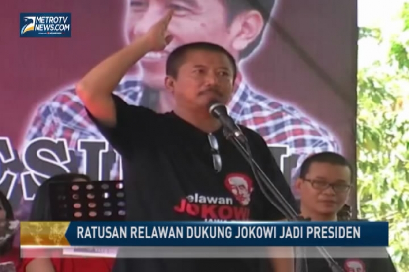 300 Relawan Mendeklarasikan Diri Dukung 