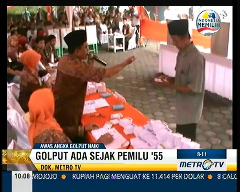 Angka Golput dalam Pemilu 2014 Dikhawatirkan Meningkat