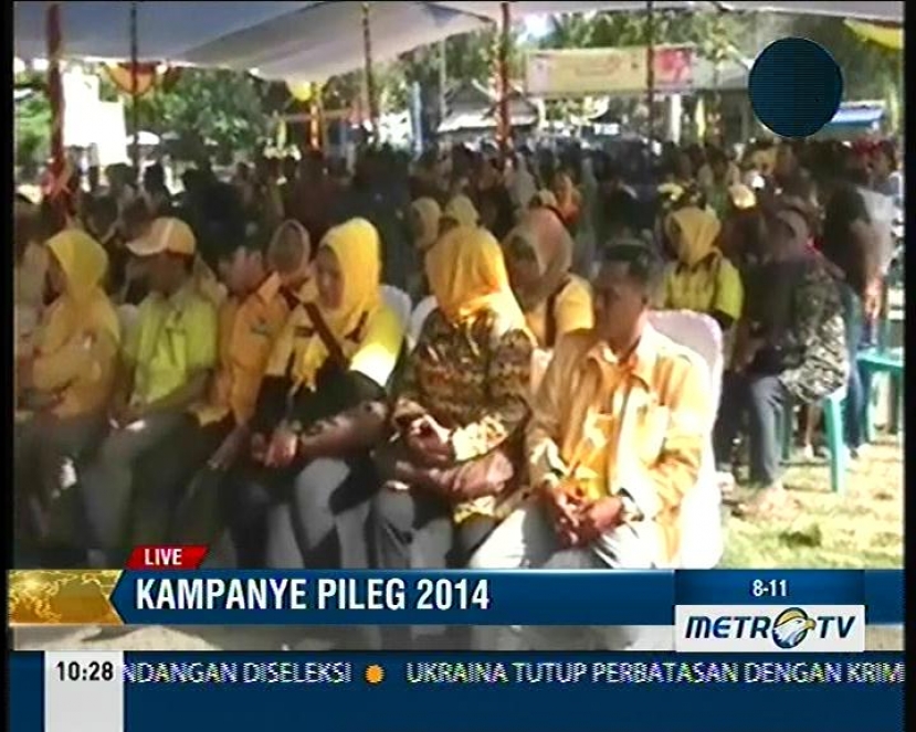 Kampanye Pileg 2014 di Denpasar dan Bima