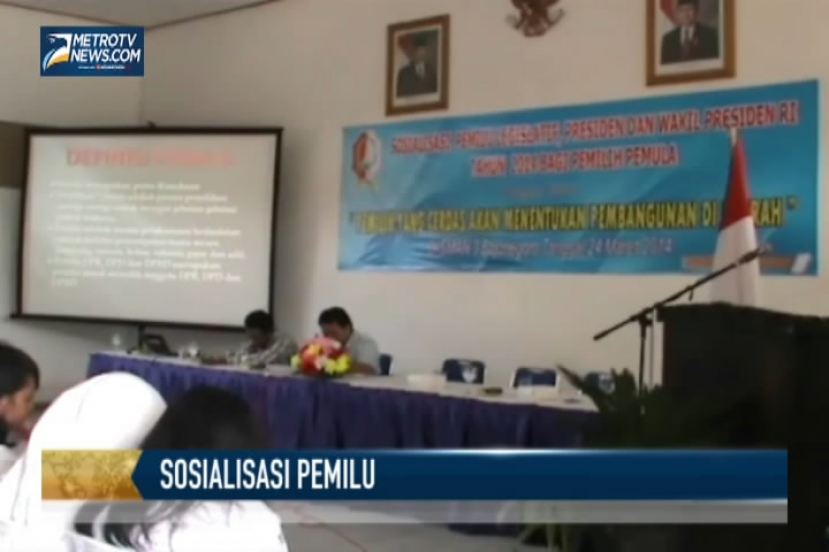KPU Gelar Sosialisasi Pemilu bagi Pemilih Pemula