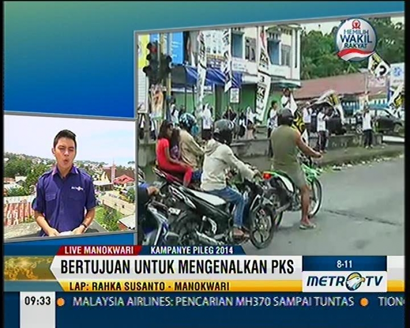 PKS Manokwari Gelar Senam Bersama dan Flashmob