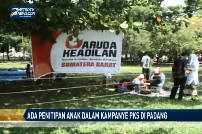 Tempat Penitipan Anak di Kampanye PKS Padang