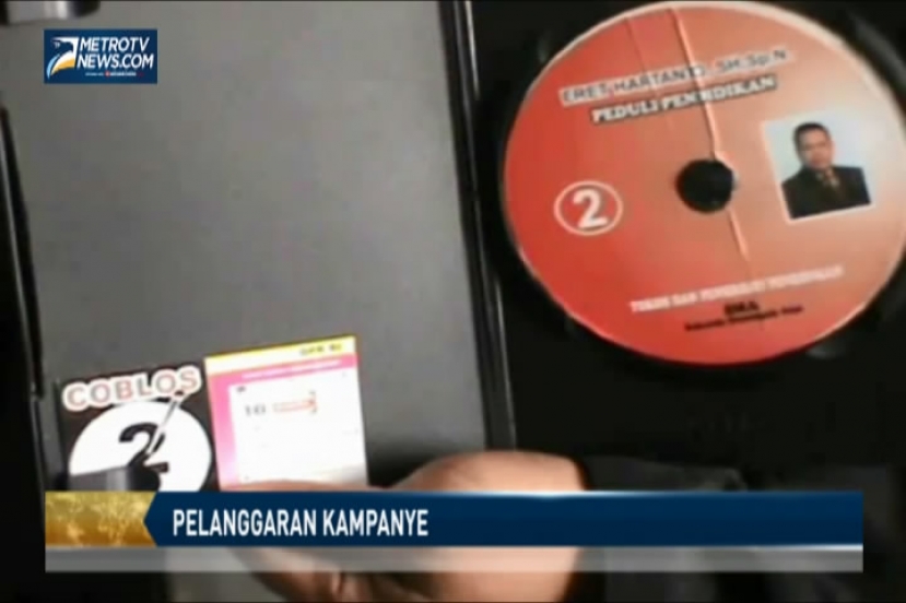 Panwas Temukan Kampanye Caleg di CD Soal Try Out SMA