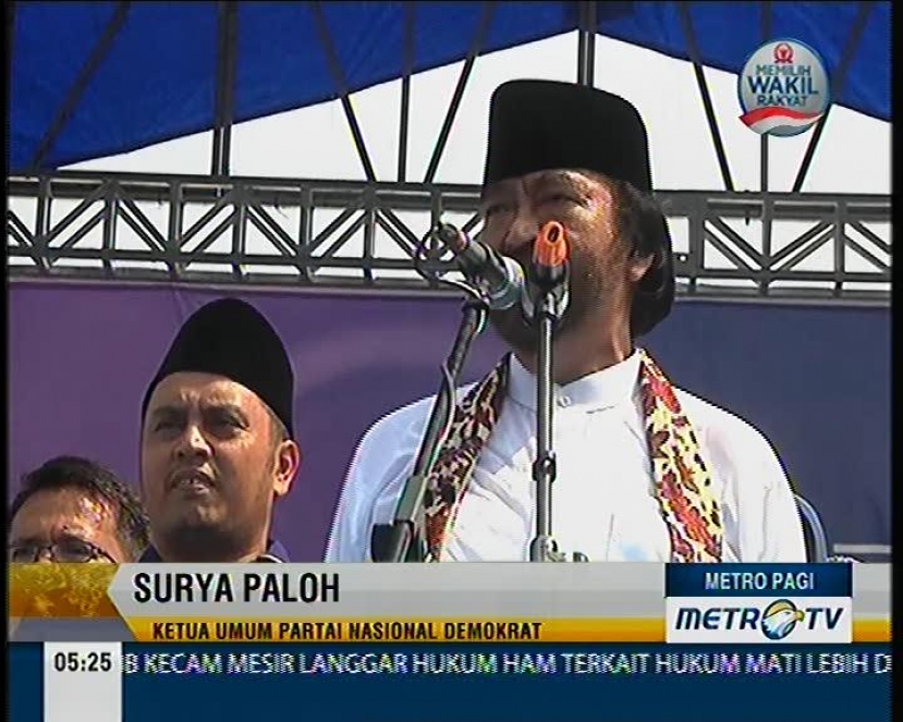 Partai Nasdem Gelar Kampanye Terbuka di Padang-Sumbar