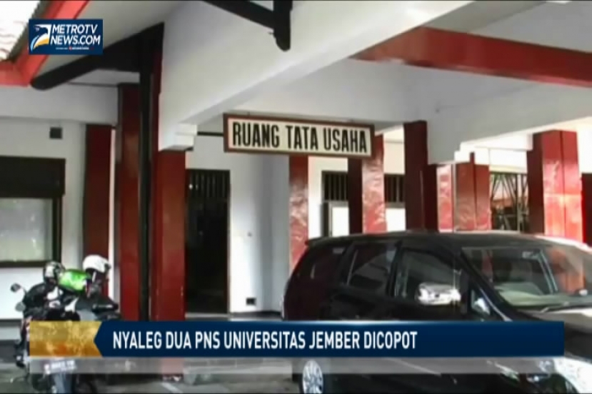 Nyaleg, Dua PNS Universitas Jember Dicopot
