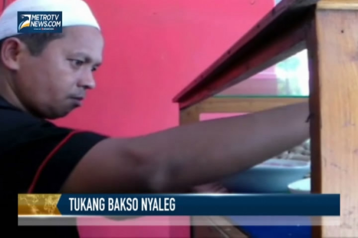 Tukang Bakso Nekat Nyaleg