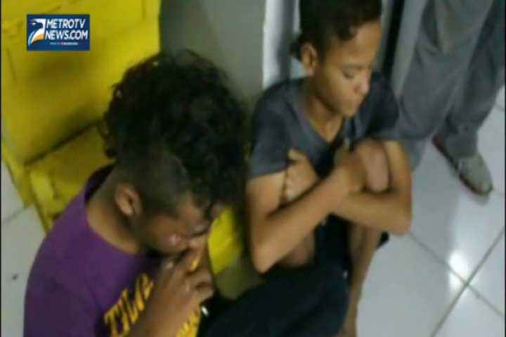 Dua Remaja Ditangkap Warga, saat Mencuri di Minimarket
