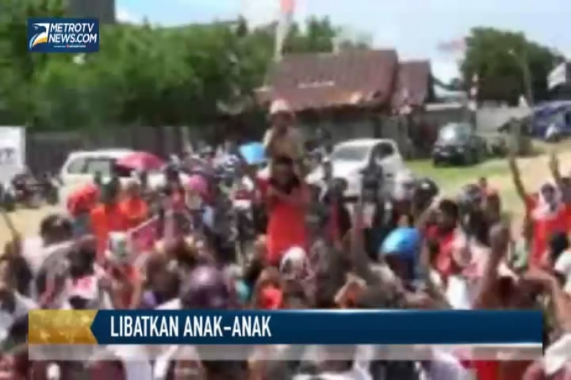 Kampanye Hanura di Bone Libatkan Anak-anak