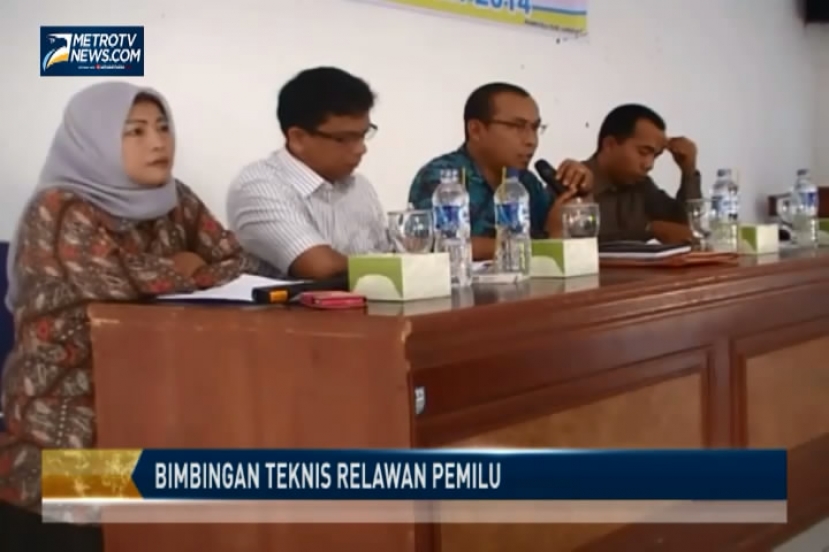 Bimbingan Teknis Relawan Pemilu di Langkat 
