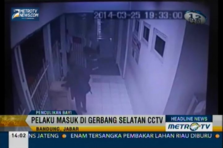 Ini Rekaman CCTV Penculik Bayi Di RS Hasan Sadikin