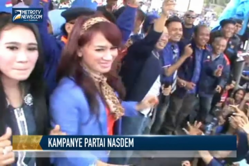 Ribuan Simpatisan Meriahkan Kampanye NasDem di Binjai
