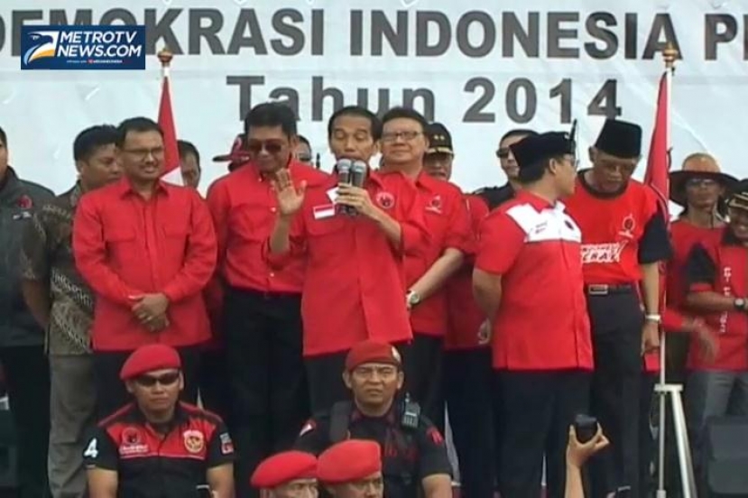 Orasi Jokowi Pada kampanye Terbuka