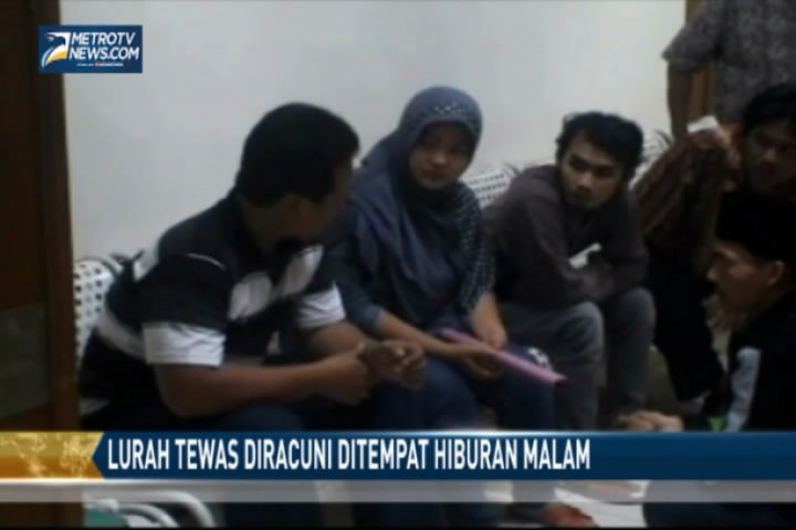 Lurah Diracuni di tempat Hiburan 