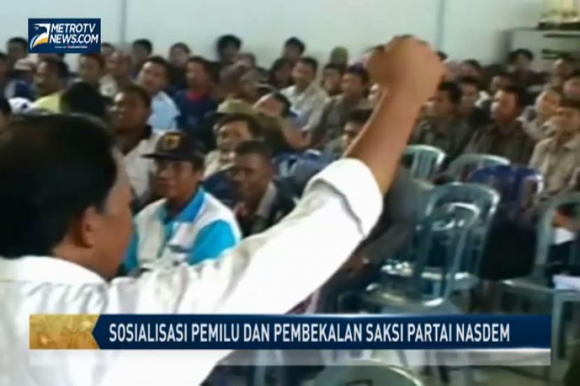 Sosialisasi Pemilu dan Pembekalan Saksi Partai Nasdem