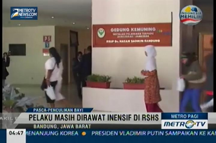 Kondisi Kesehatan Pelaku Penculikan Bayi Belum Stabil