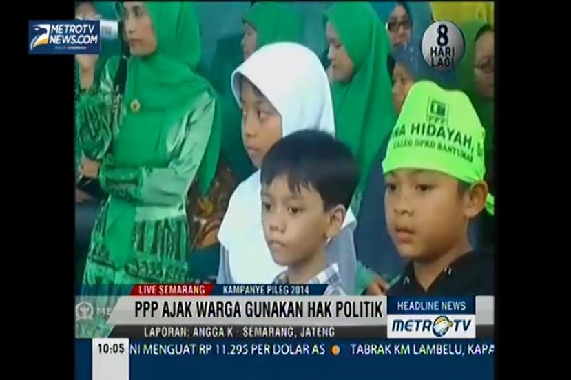 PPP Ajak Warga Gunakan Hak Politik