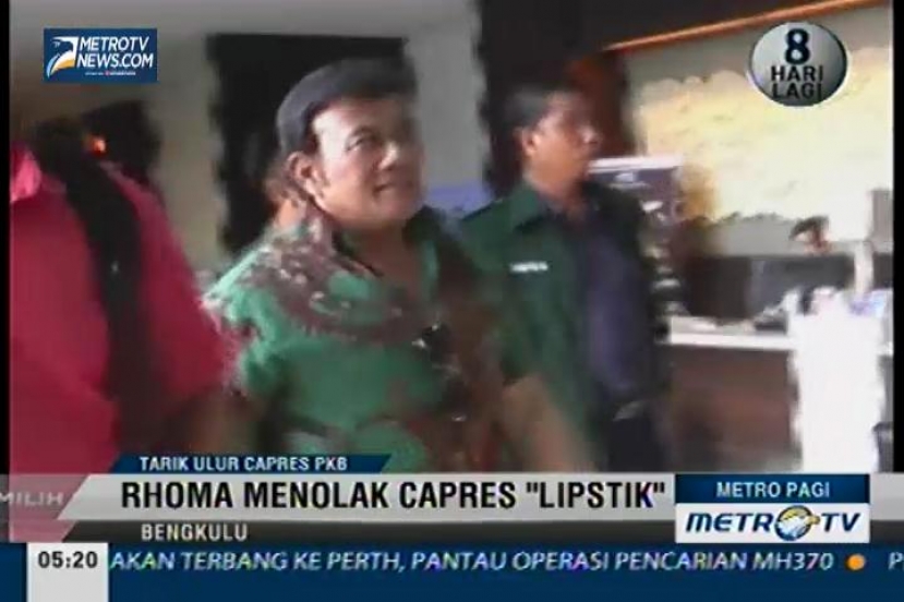 Rhoma Tolak Disebut Capres Lipstik