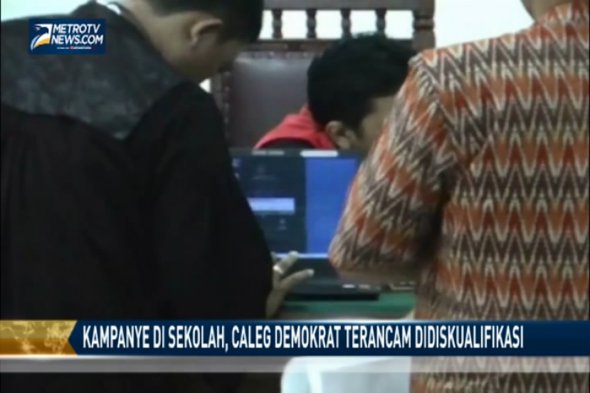 Kampanye di Sekolah, Caleg Demokrat Terancam Didiskualifikasi