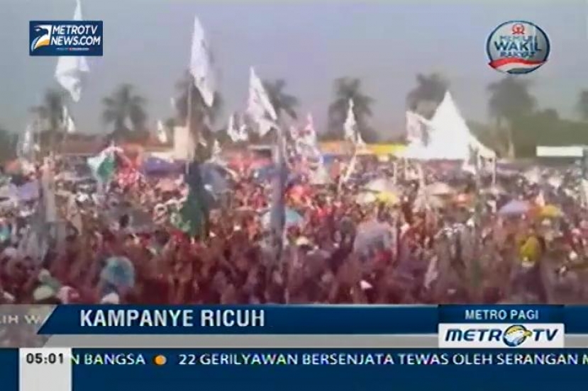 Kampanye Terbuka PKB di Slawi Diwarnai Kericuhan