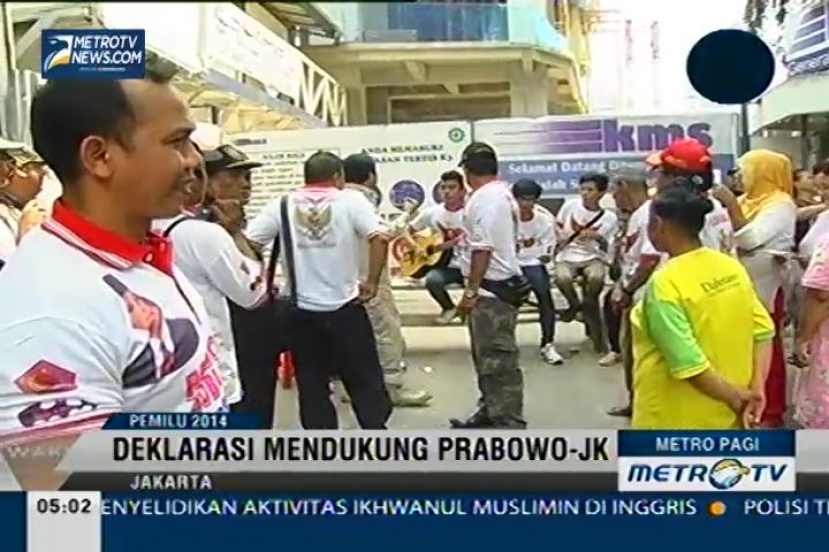 Deklarasi Dukung Prabowo-JK untuk Capres dan Cawapres