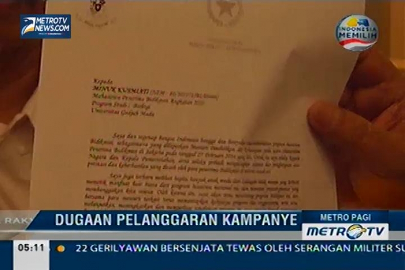 Surat Presiden SBY kepada Mahasiswa Peraih Bea Siswa Beredar 