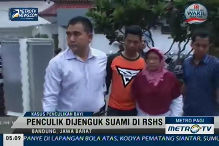 Pelaku Penculikan Bayi Dijenguk Sang Suami