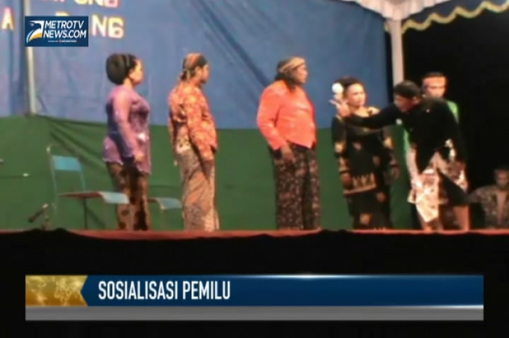 Sosialisasi Pemilu Lewat Pentas Ketoprak