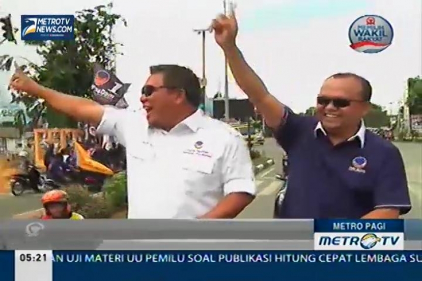 Kampanye Terbuka Partai Nasdem Di Palu