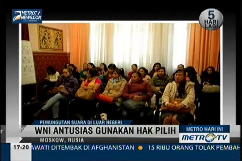 Pemungutan Suara Di Moskow 