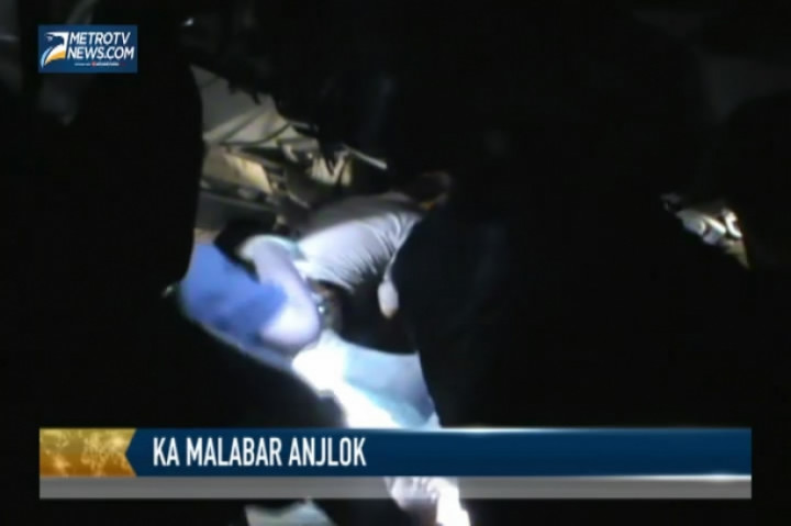 KA Malabar Anjlok di Tasikmalaya, 3 Tewas