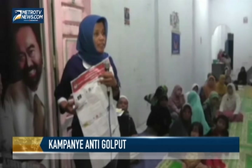 Caleg NasDem Gelar Kampanye Anti Golput