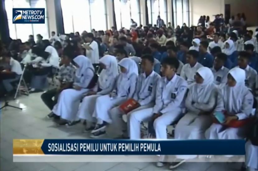 Relawan Demokrasi Gelar Sosialisasi Pemilu untuk Pemilih Pemula