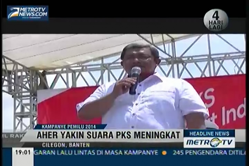 Aher Optimis PKS Mendulang 7,5 Persen Suara Nasional