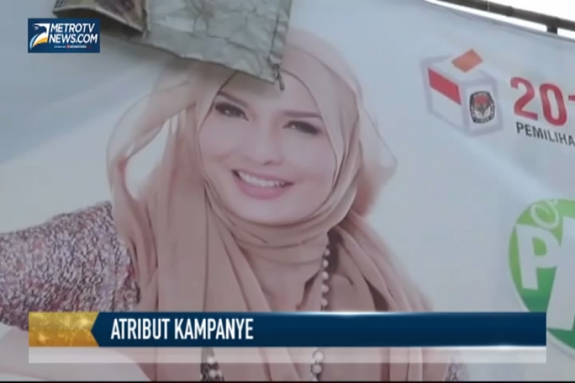 Masa Tenang, Arzetti Copot Atribut Kampanye