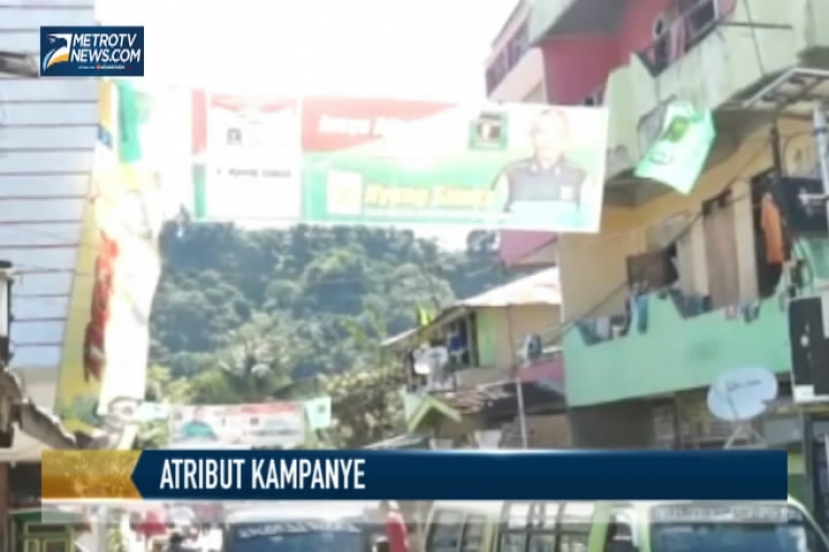 Alat Peraga Kampanye masih Banyak Terpasang di Ambon