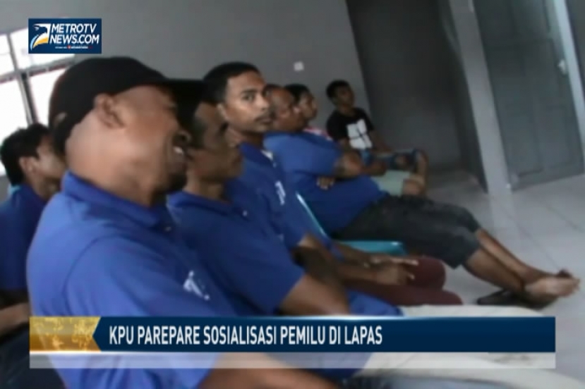 KPU Parepare Sosialisasi Pemilu di Lapas