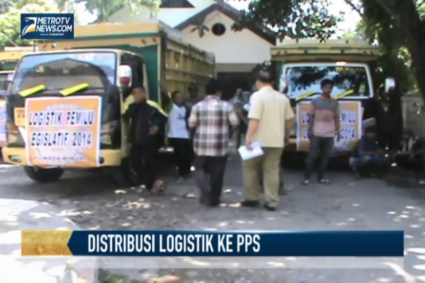 KPU Binjai Mulai Distribusi Logistik ke PPS