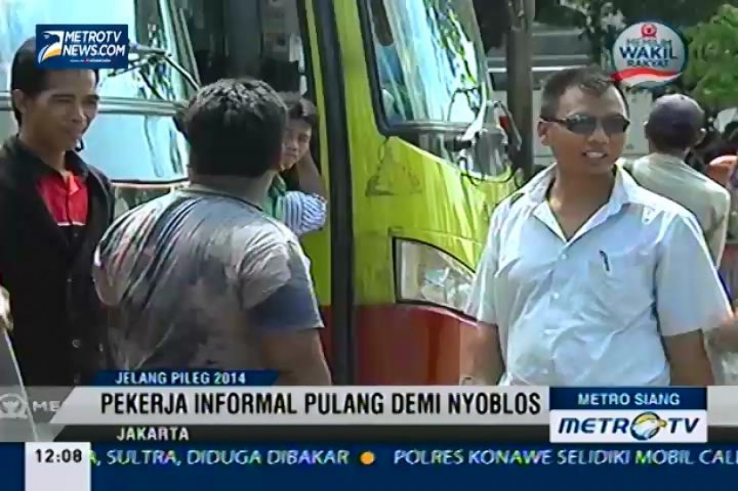 Pekerja Informal Pulang Demi Nyoblos
