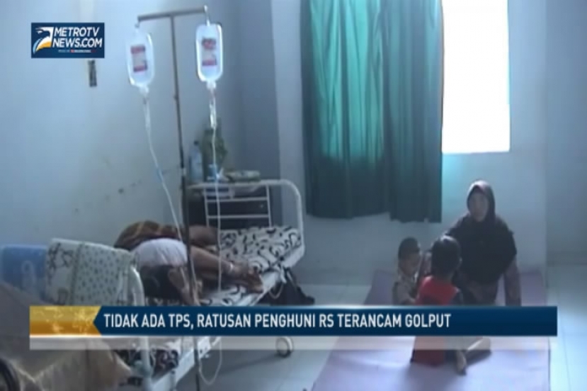 Tidak Ada TPS, Ratusan Penghuni RS Terancam Golput