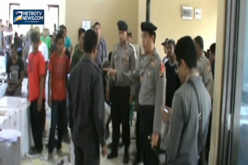 Distribusi Berantakan, Kapolres Tegur Komisioner KPU