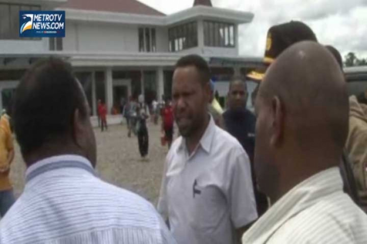 Bupati  Marahi Ketua KPU Yahukimo Papua