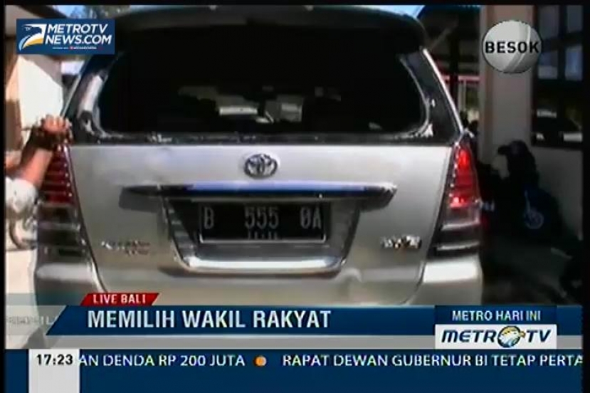 Jelang Pileg, Caleg Demokrat Diserang Orang Tak Dikenal  