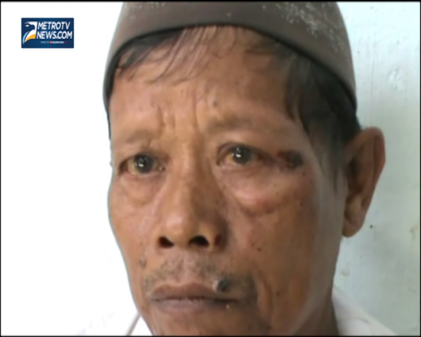 Tim Sukses Caleg Dikeroyok Kelompok Bertopeng