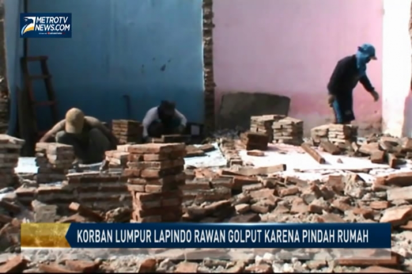 Ribuan Korban Lumpur Lapindo Rawan Golput Karena Pindah rumah