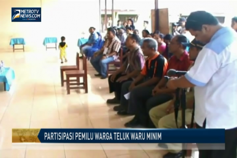 Partisipasi Pemilu Warga Teluk Waru Minim