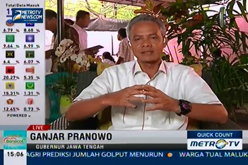 Ganjar: Isu Money Politik, Pemilu Tetap Aman